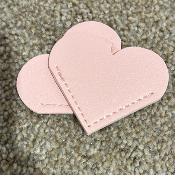 Heart-Shaped Leather Bookmark Set of 2 - Various Colors - Picture 8 of 12